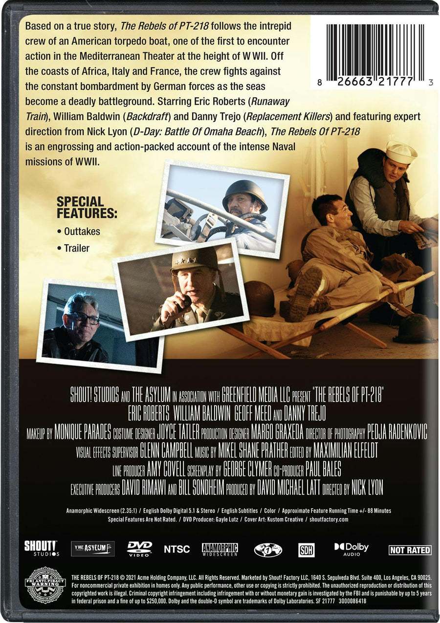 The Rebels of PT-218 [DVD]