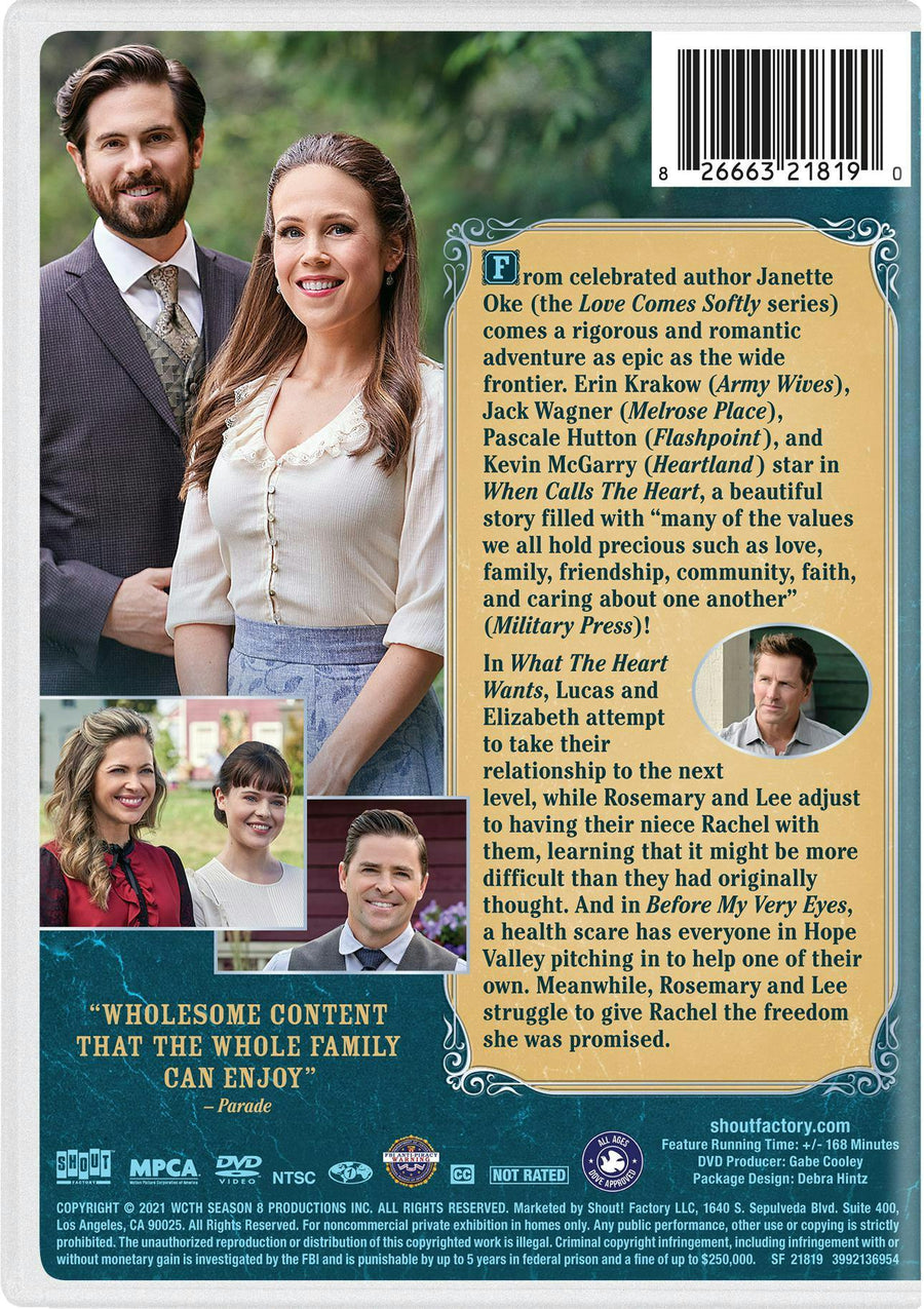 When Calls the Heart Double Feature: What the Heart Wants & Before My Very Eyes [DVD]