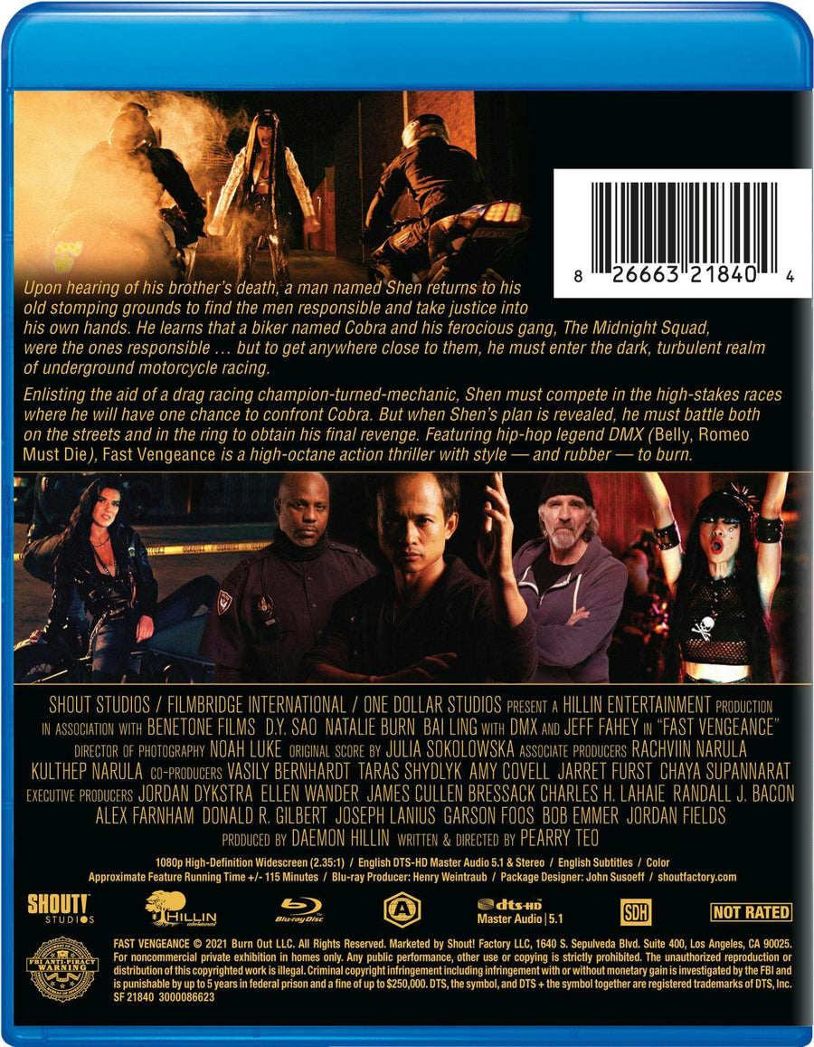 Fast Vengeance [Blu-ray]