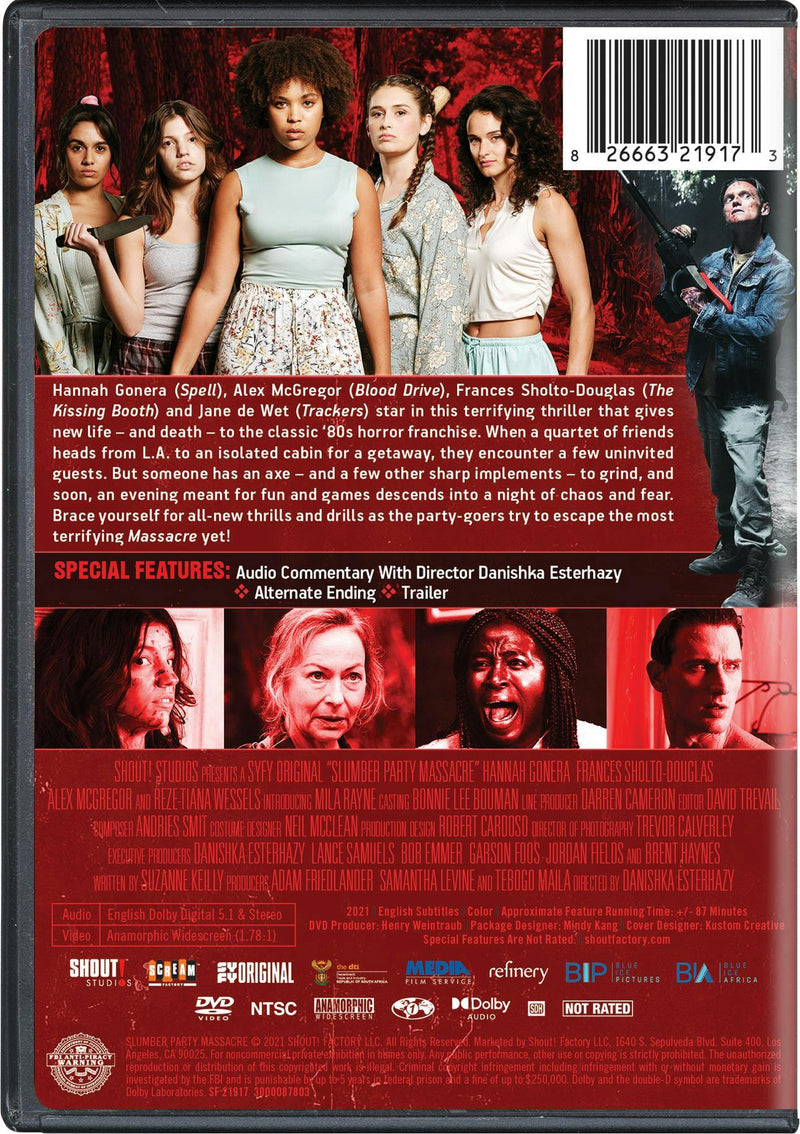 Slumber Party Massacre (2021) [DVD]