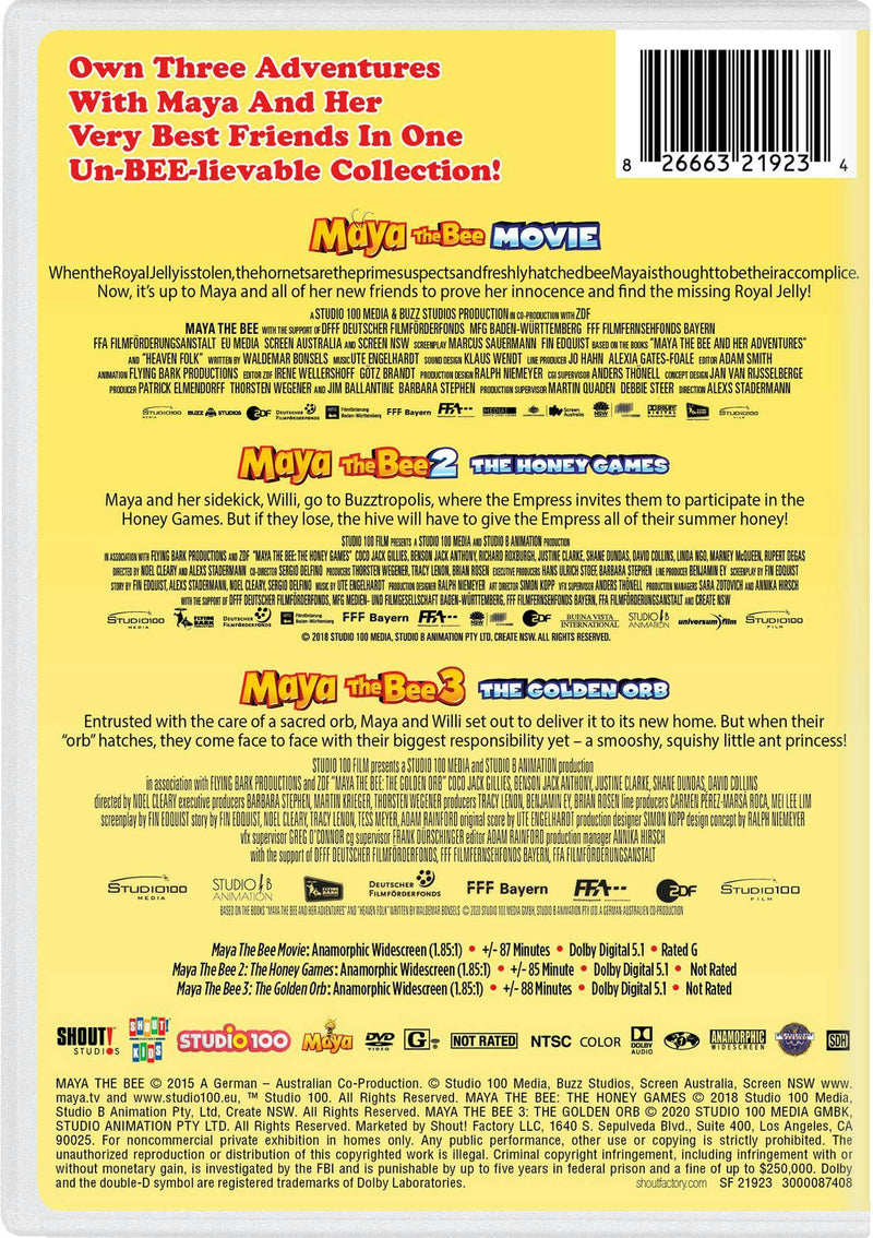 Maya the Bee: 3-Movie Collection [DVD]