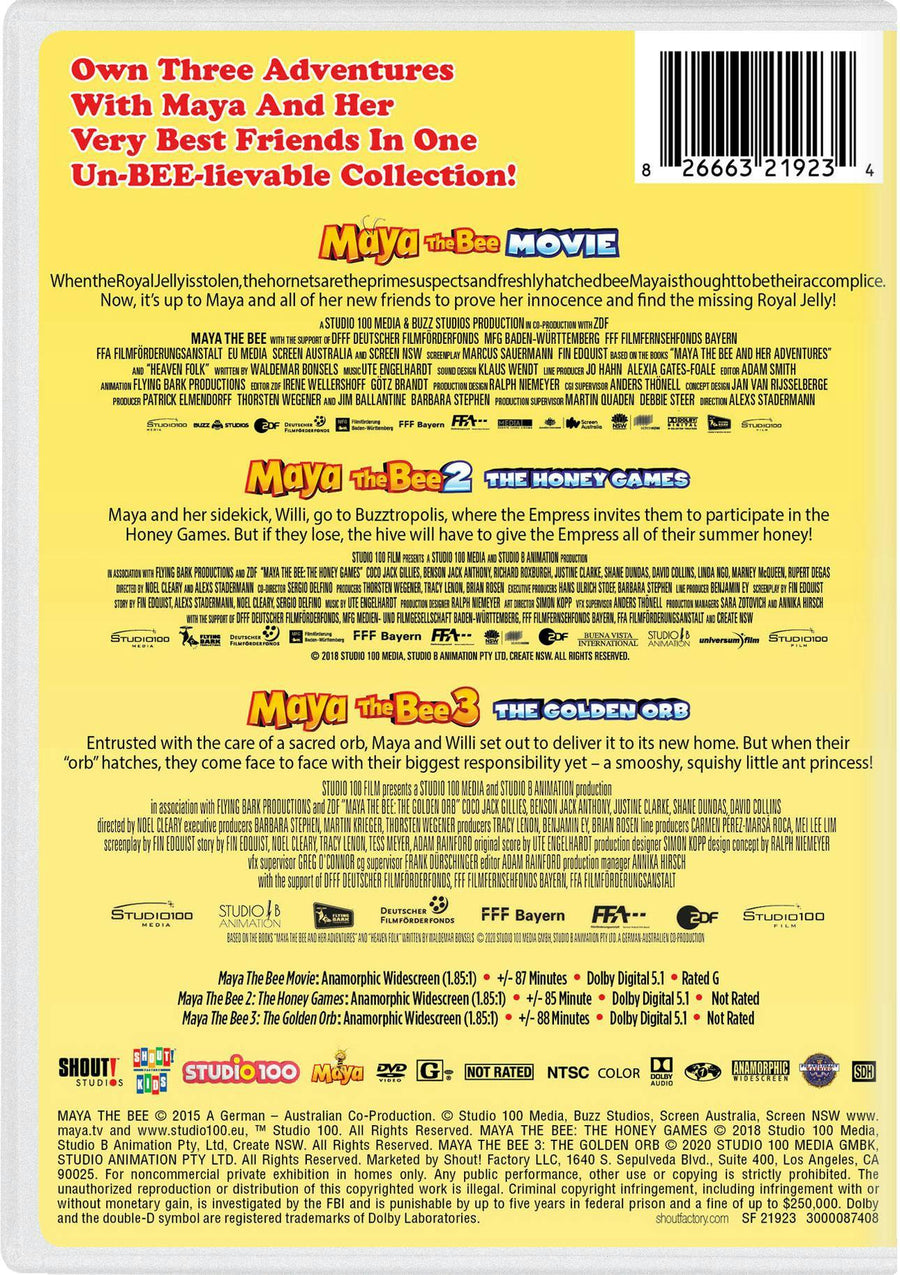 Maya the Bee: 3-Movie Collection [DVD]