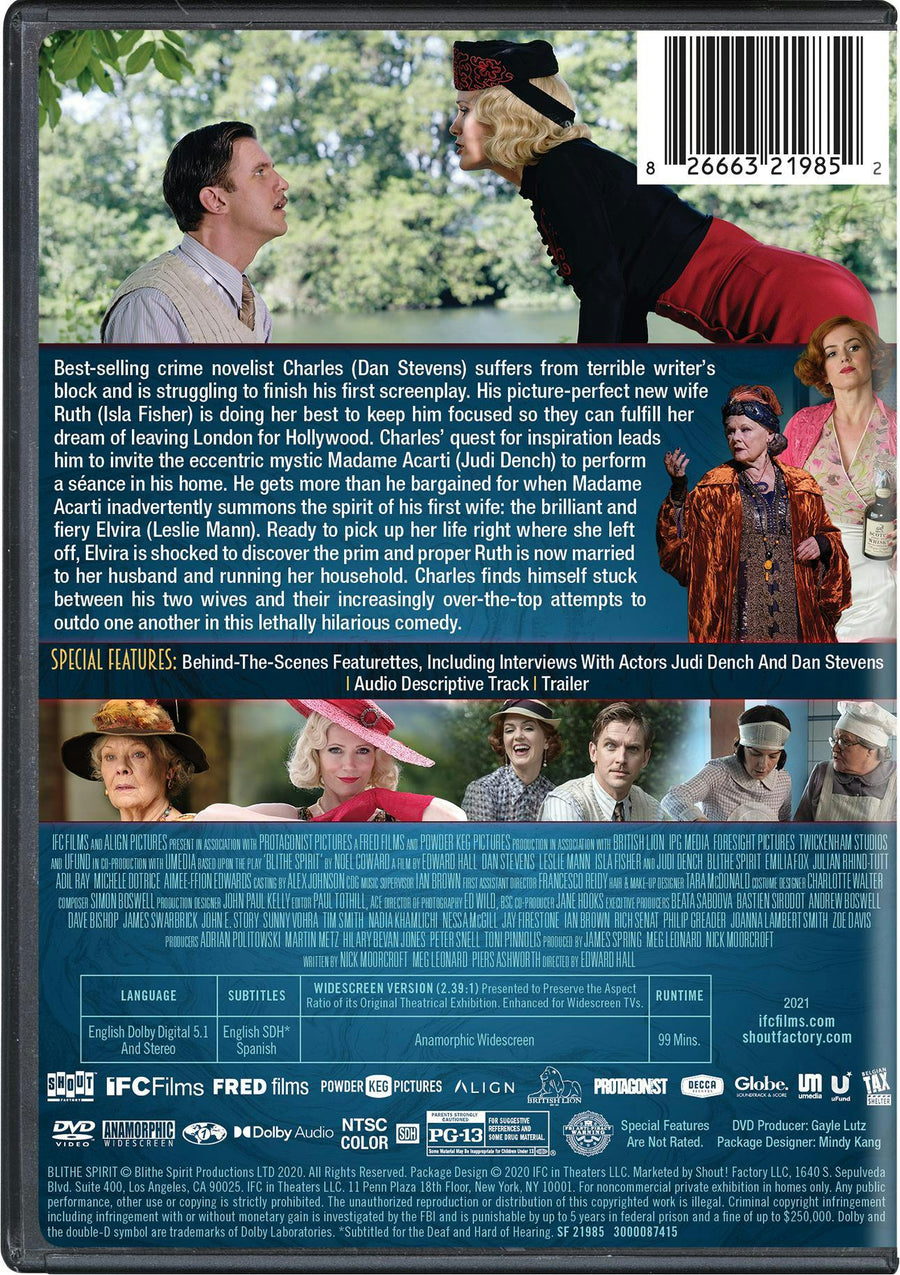 Blithe Spirit [DVD]