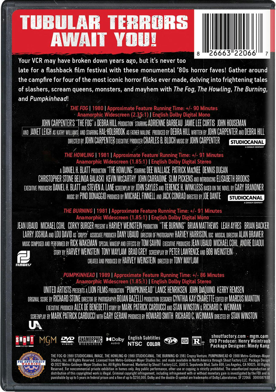 They Came from the '80s Horror Collection [DVD]