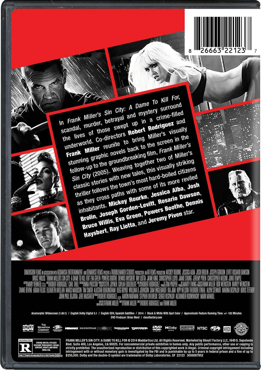 Frank Miller's Sin City: A Dame to Kill For [DVD]
