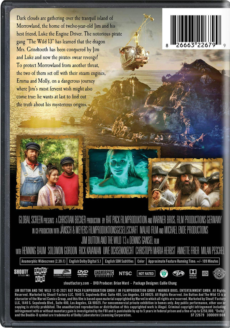 Jim Button and the Wild 13 [DVD]