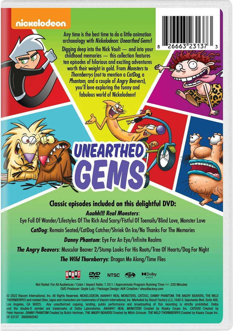 Nickelodeon: Unearthed Gems [DVD]