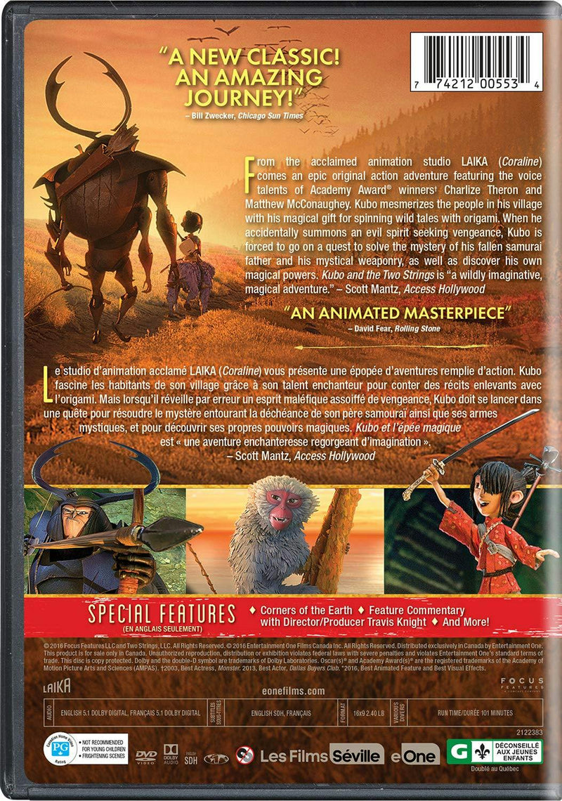 Kubo & Two Strings [DVD]