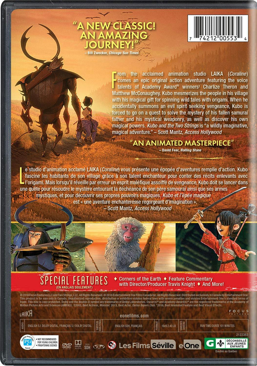 Kubo & Two Strings [DVD]