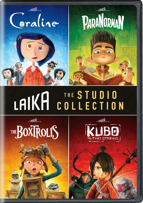 Laika: The Studio Collection (Coraline / ParaNorman / The Boxtrolls / Kubo and the Two Strings) [DVD]