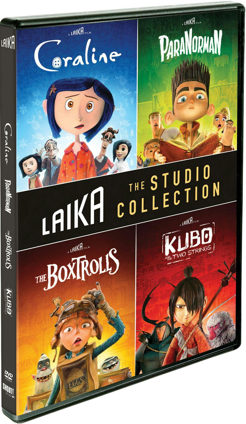 Laika: The Studio Collection (Coraline / ParaNorman / The Boxtrolls / Kubo and the Two Strings) [DVD]