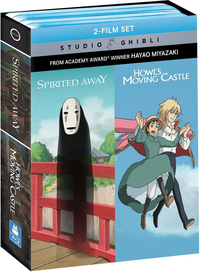 Spirited Away / Howl's Moving Castle 2-Film Set [Blu-ray]