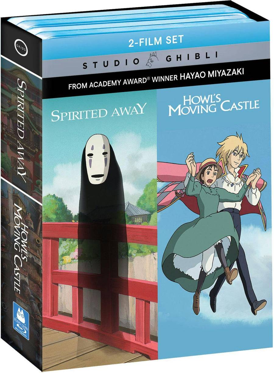 Spirited Away / Howl's Moving Castle 2-Film Set [Blu-ray]
