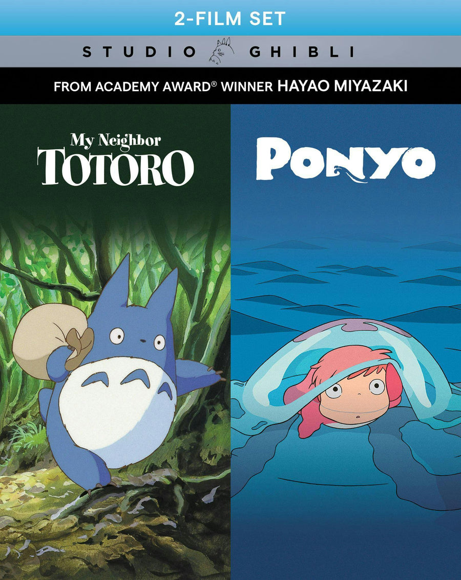 My Neighbor Totoro / Ponyo 2-Film Set [Blu-ray]