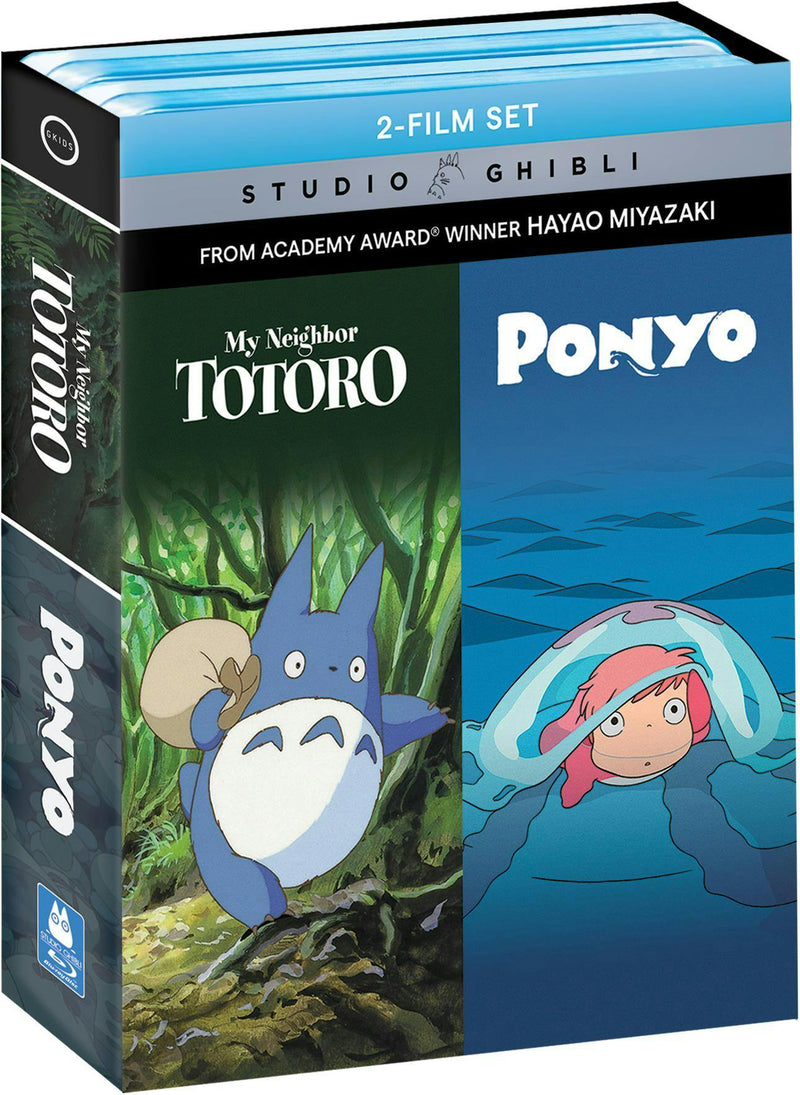 My Neighbor Totoro / Ponyo 2-Film Set [Blu-ray]