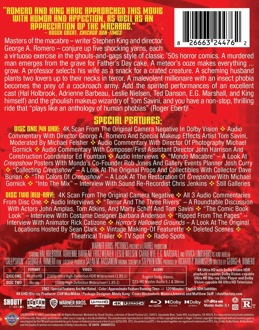 Creepshow (1982) - Limited Edition Steelbook [UHD]