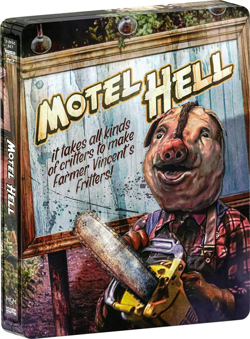 Motel Hell - Limited Edition Steelbook (Limited Edition 4K Ultra HD Steelbook) [UHD]