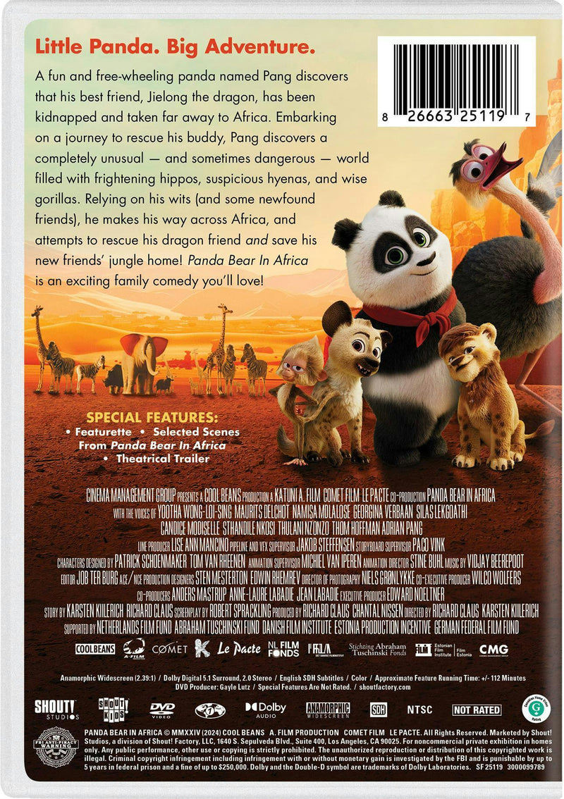 Panda Bear in Africa [DVD]