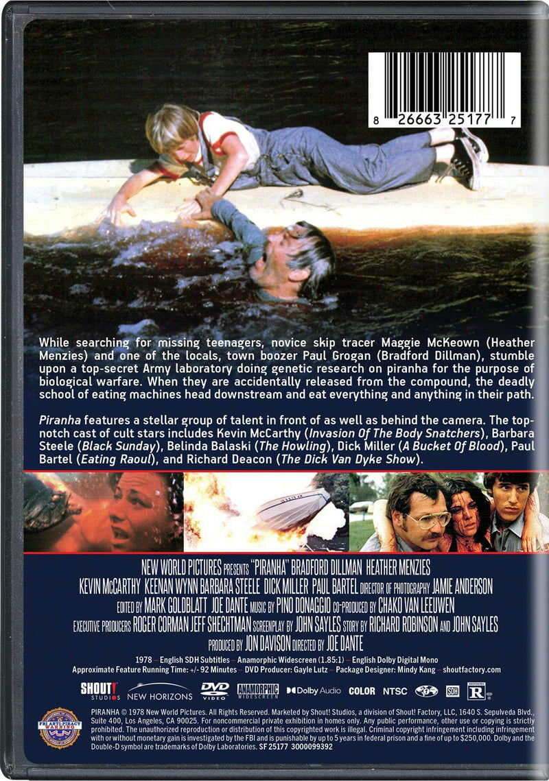 Piranha (1978) [DVD]