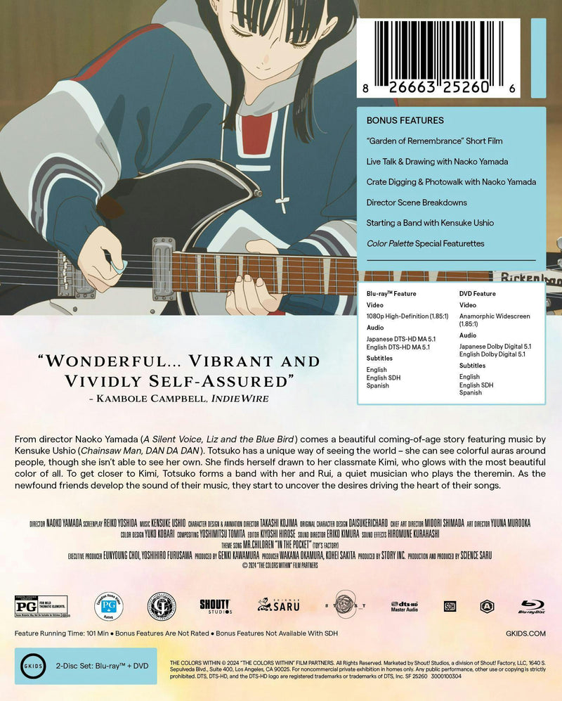 The Colors Within - Limited Edition Steelbook [Blu-ray]