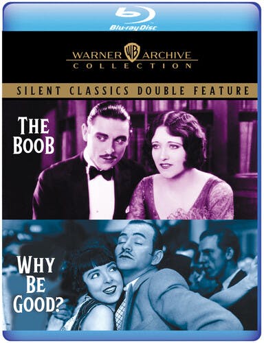 The Boob - Why Be Good - Silent Classics Double Feature (bd50) [Blu-ray]