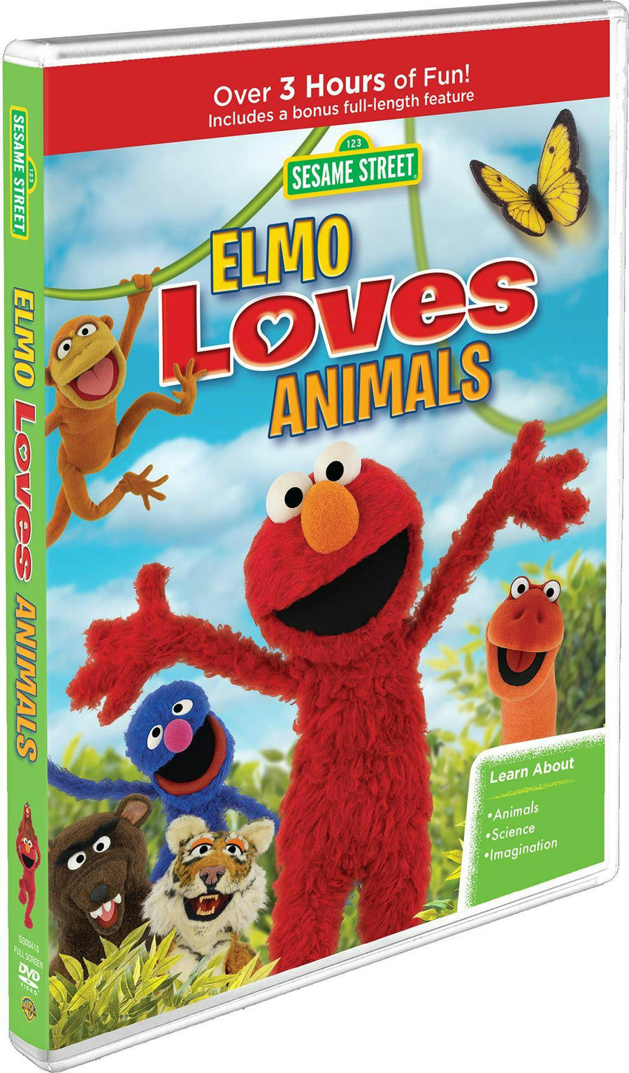 Sesame Street: Elmo Loves Animals [DVD]