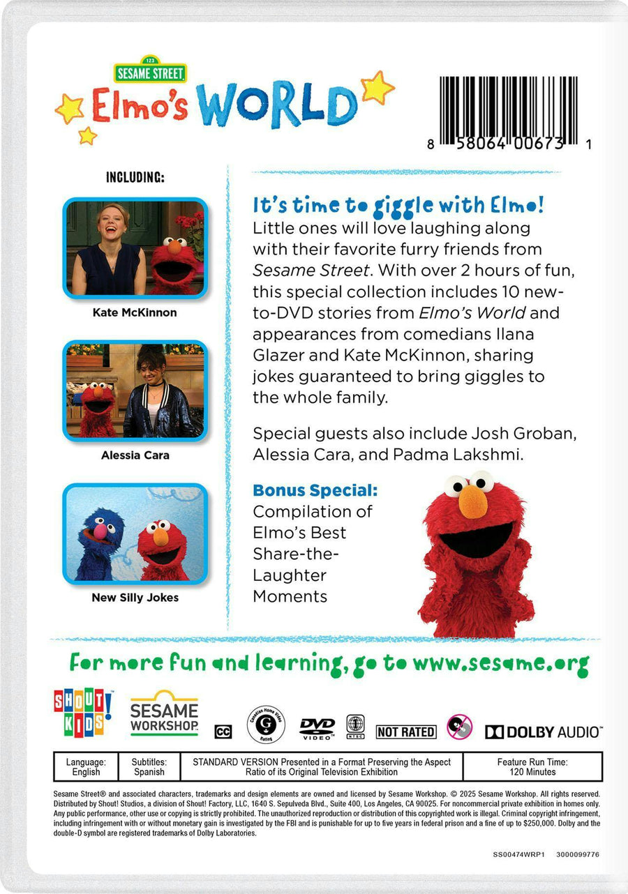 Sesame Street: Elmo's World - Elmo Loves to Giggle [DVD]