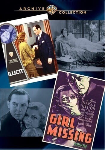 WAC Double Features: Girl Missing/Illicit [DVD]