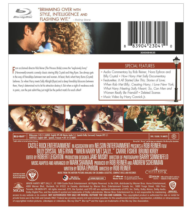 When Harry Met Sally (Blu-ray New Box Art) [Blu-ray]