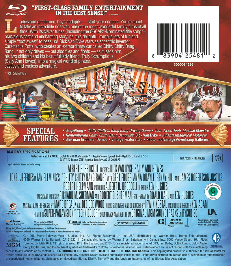 Chitty Chitty Bang Bang [Blu-ray]
