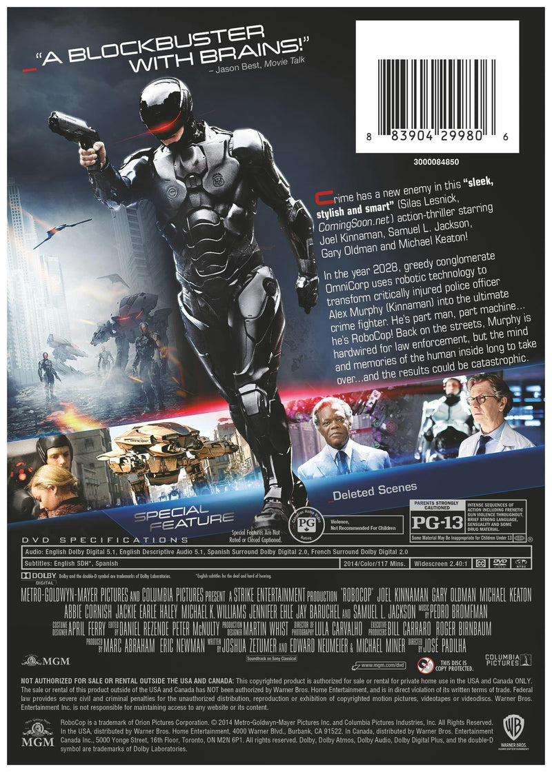 RoboCop (2014) [DVD]