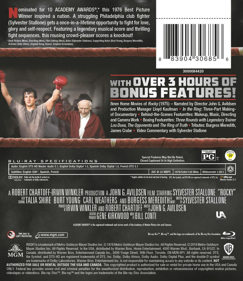 Rocky 6-film Collection (Box Set) [Blu-ray]