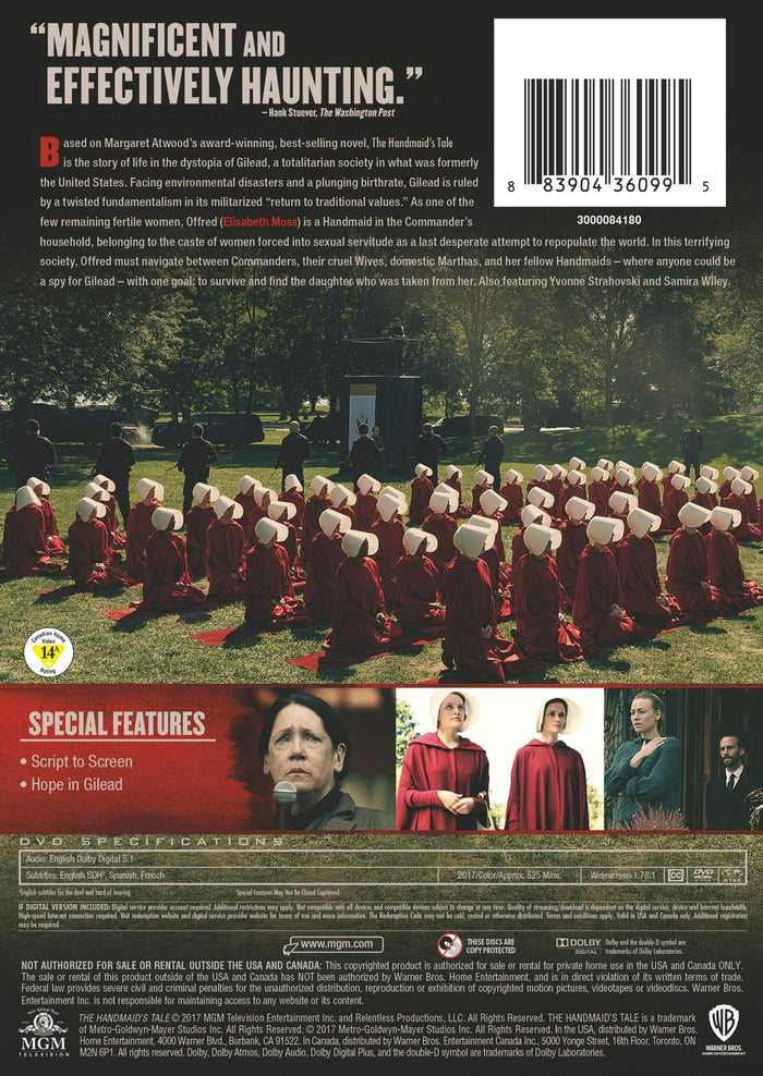 The Handmaid's Tale: The Complete First Season (Box Set) [DVD]