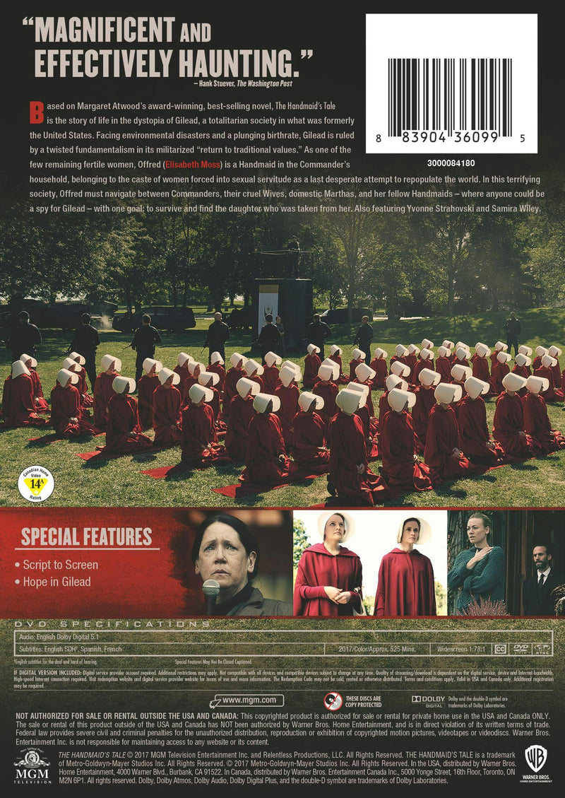 The Handmaid's Tale: The Complete First Season (Box Set) [DVD]