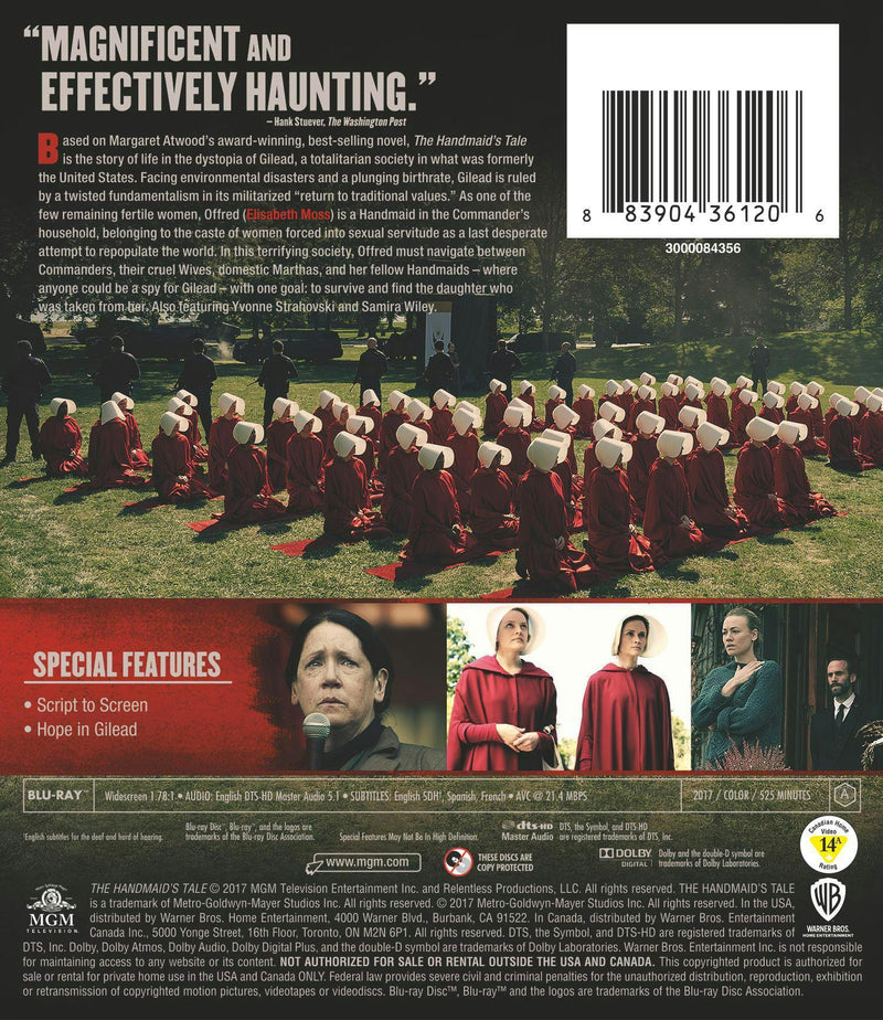 The Handmaid's Tale: Season 1 [Blu-ray]
