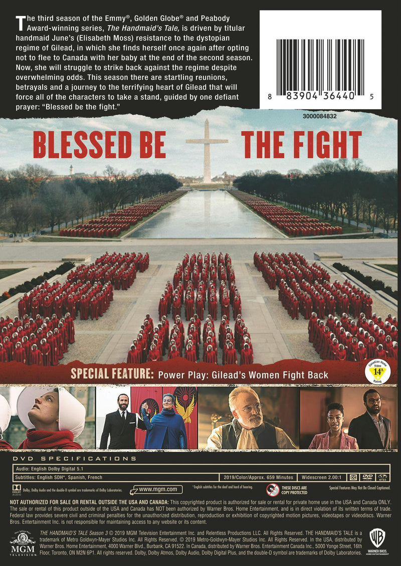 The Handmaid's Tale: Season Three (Box Set) [DVD]