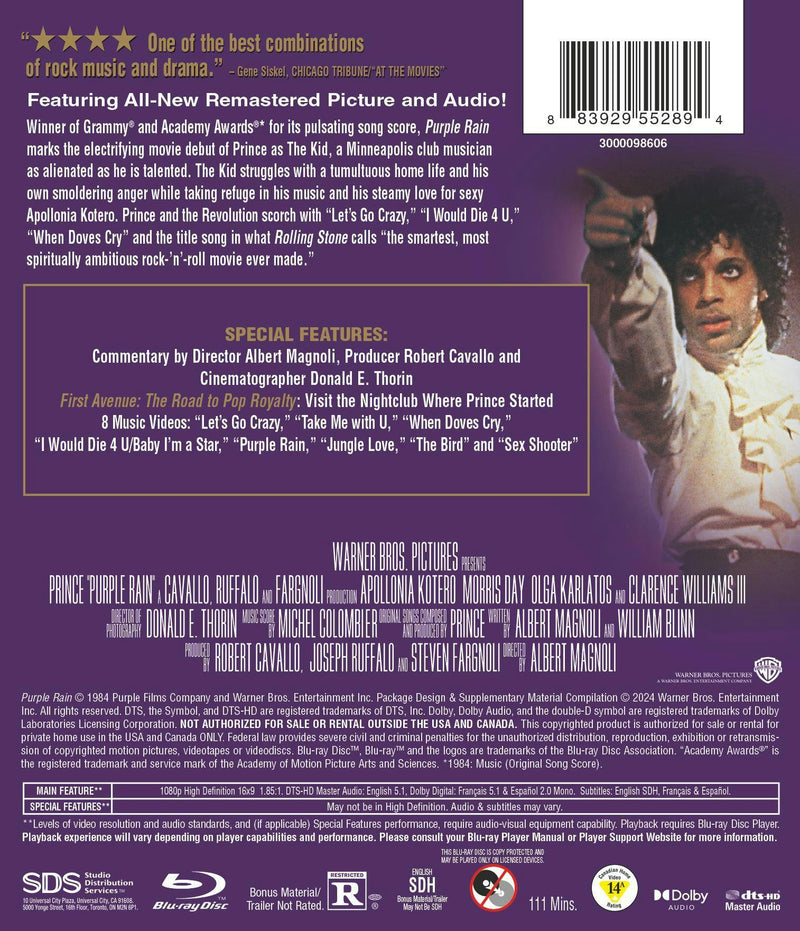 Purple Rain (Remastered) [Blu-ray]