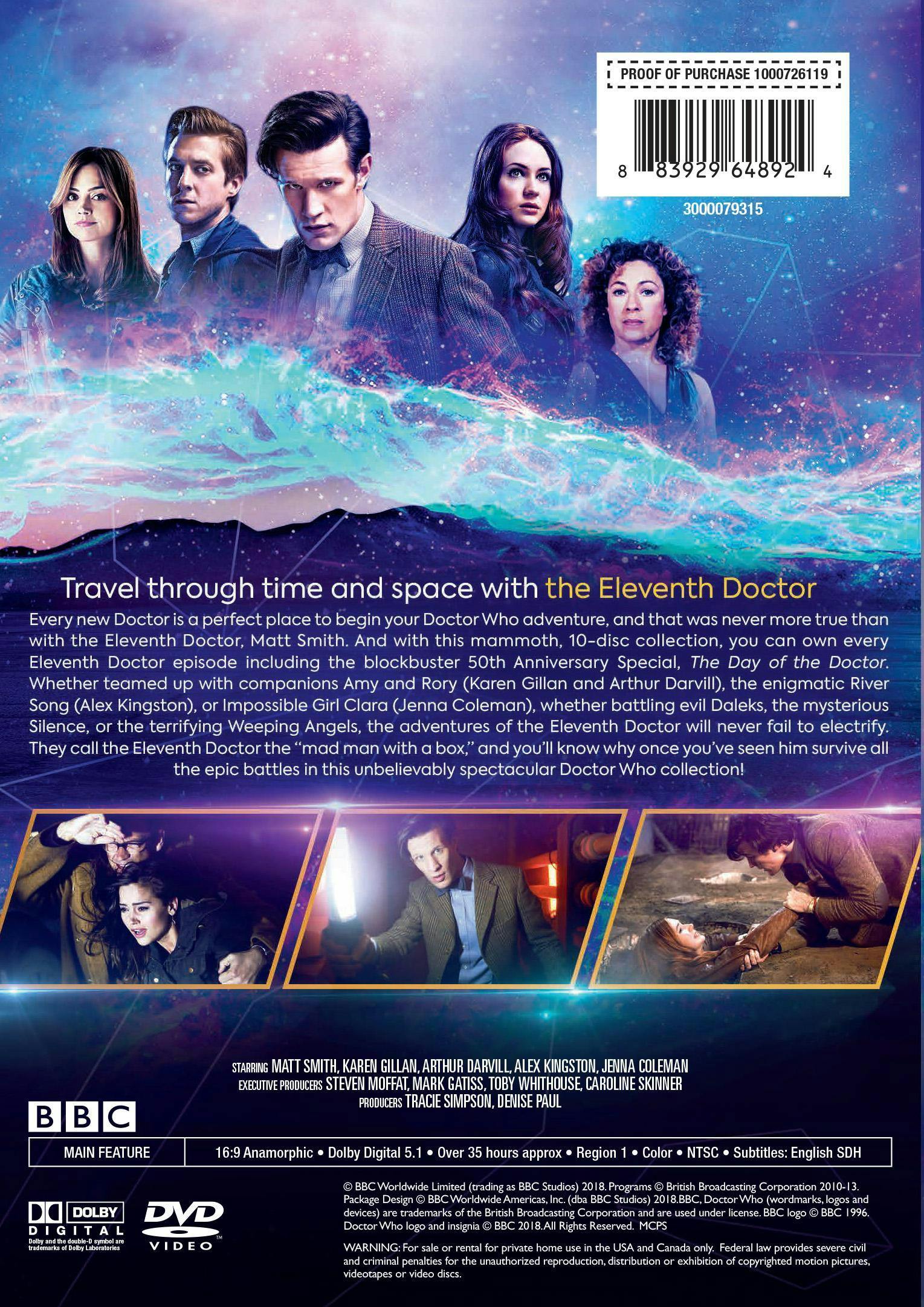 Doctor Who: Matt Smith Collection (Box Set) [DVD] – GRUV Entertainment