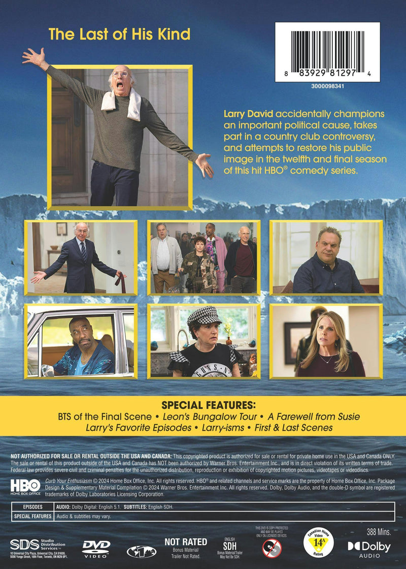 Curb Your Enthusiasm: The Complete Twelfth Season [DVD]