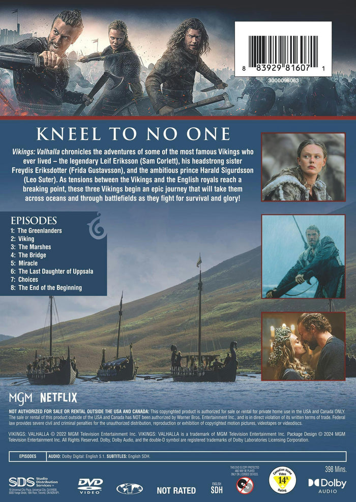 Vikings: Valhalla: The Complete First Season [DVD]