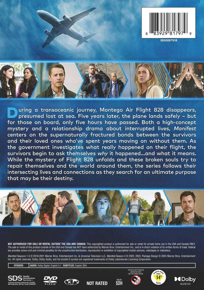 Manifest: The Complete Series [DVD]