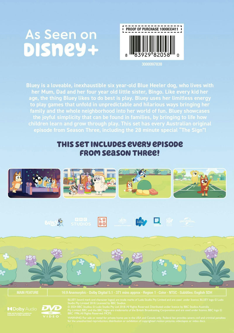 Bluey: Season Three [DVD]