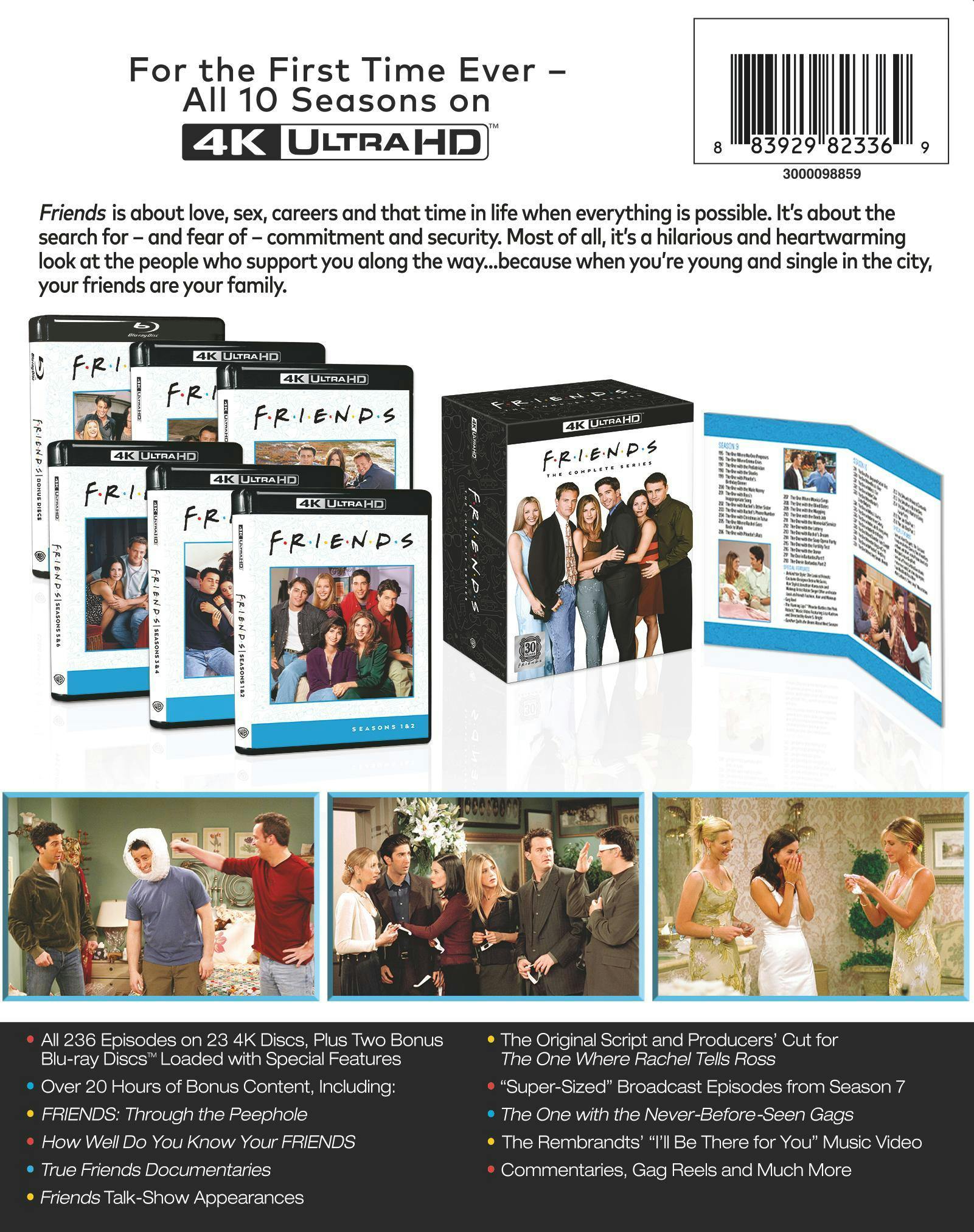 Friends: The Complete Series (4K Ultra HD) [UHD] – GRUV