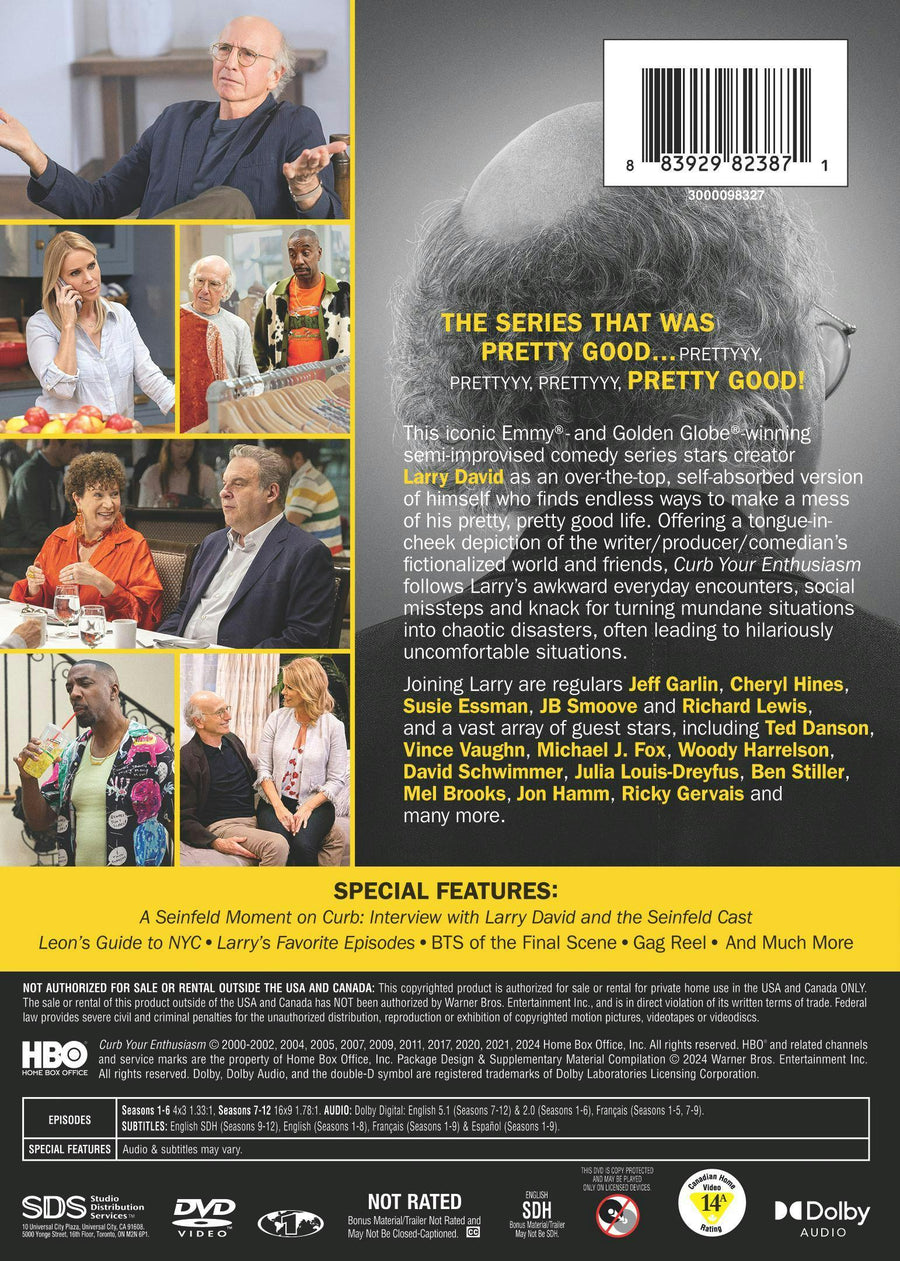 Curb Your Enthusiasm: The Complete Series [DVD]