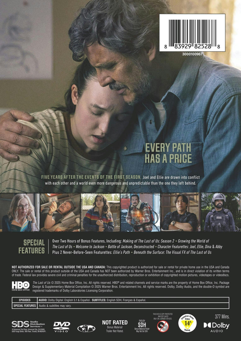 The Last of Us: The Complete Second Season [DVD]