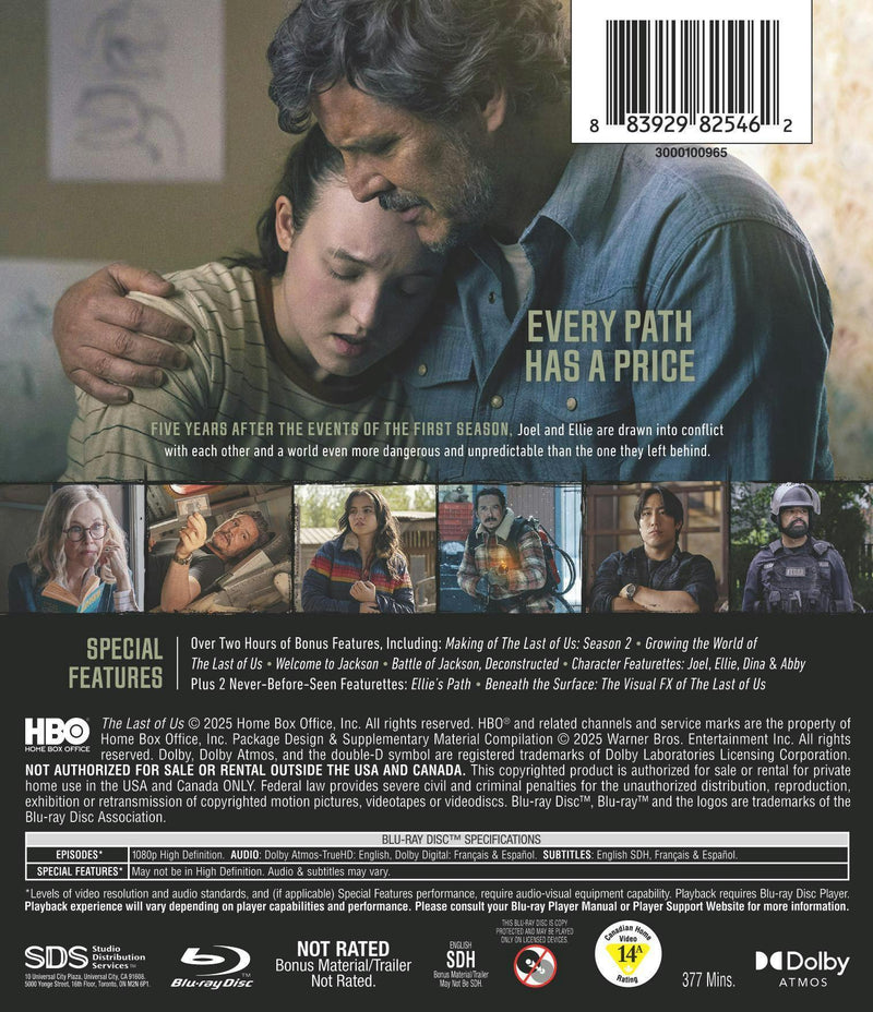 The Last of Us: The Complete Second Season [Blu-ray]