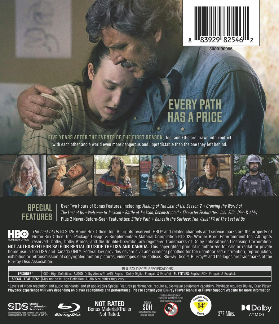The Last of Us: The Complete Second Season [Blu-ray]