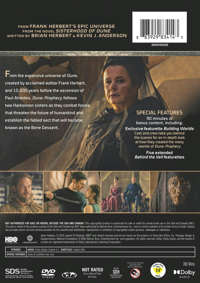 Dune Prophecy: The Complete First Season [DVD]