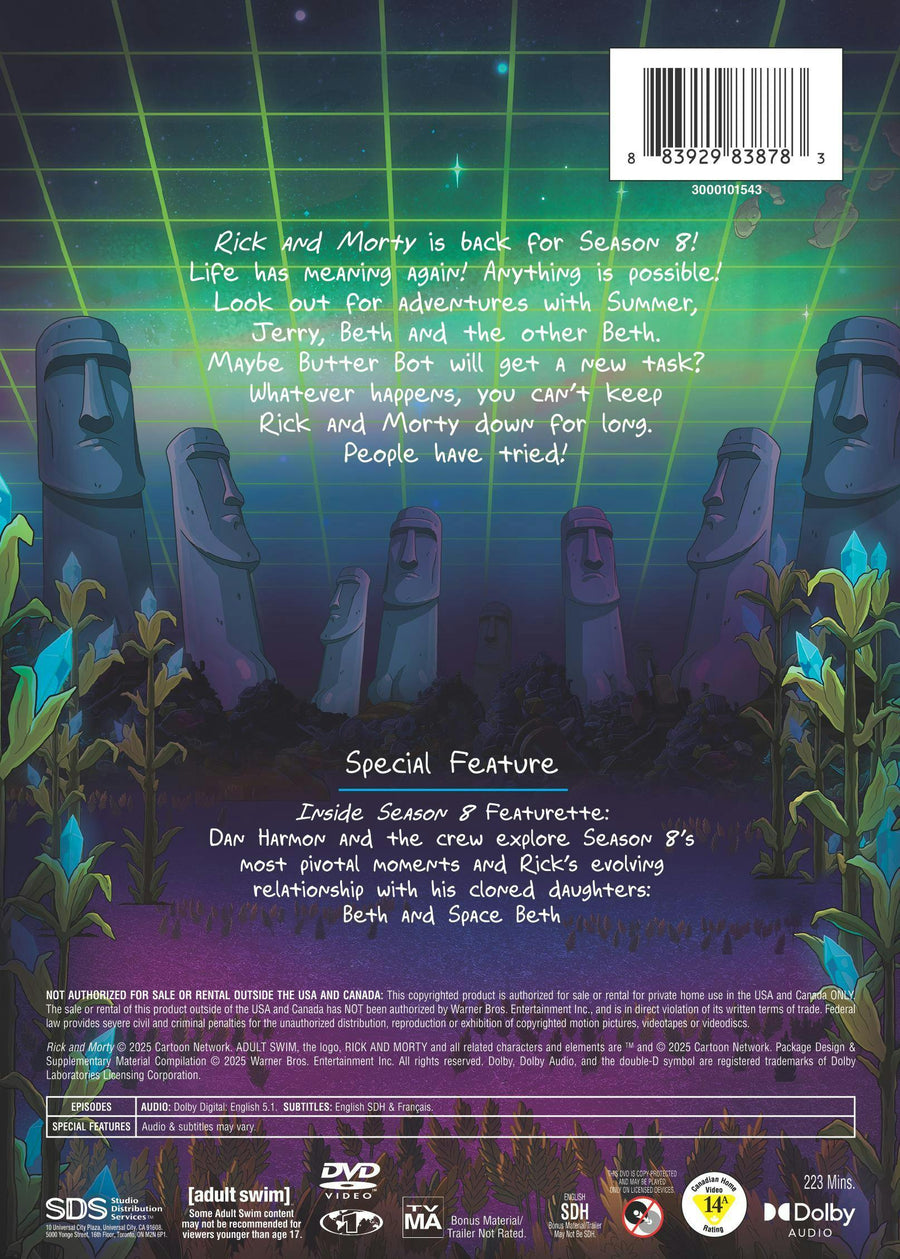 Rick and Morty: The Complete Eighth Season [DVD]