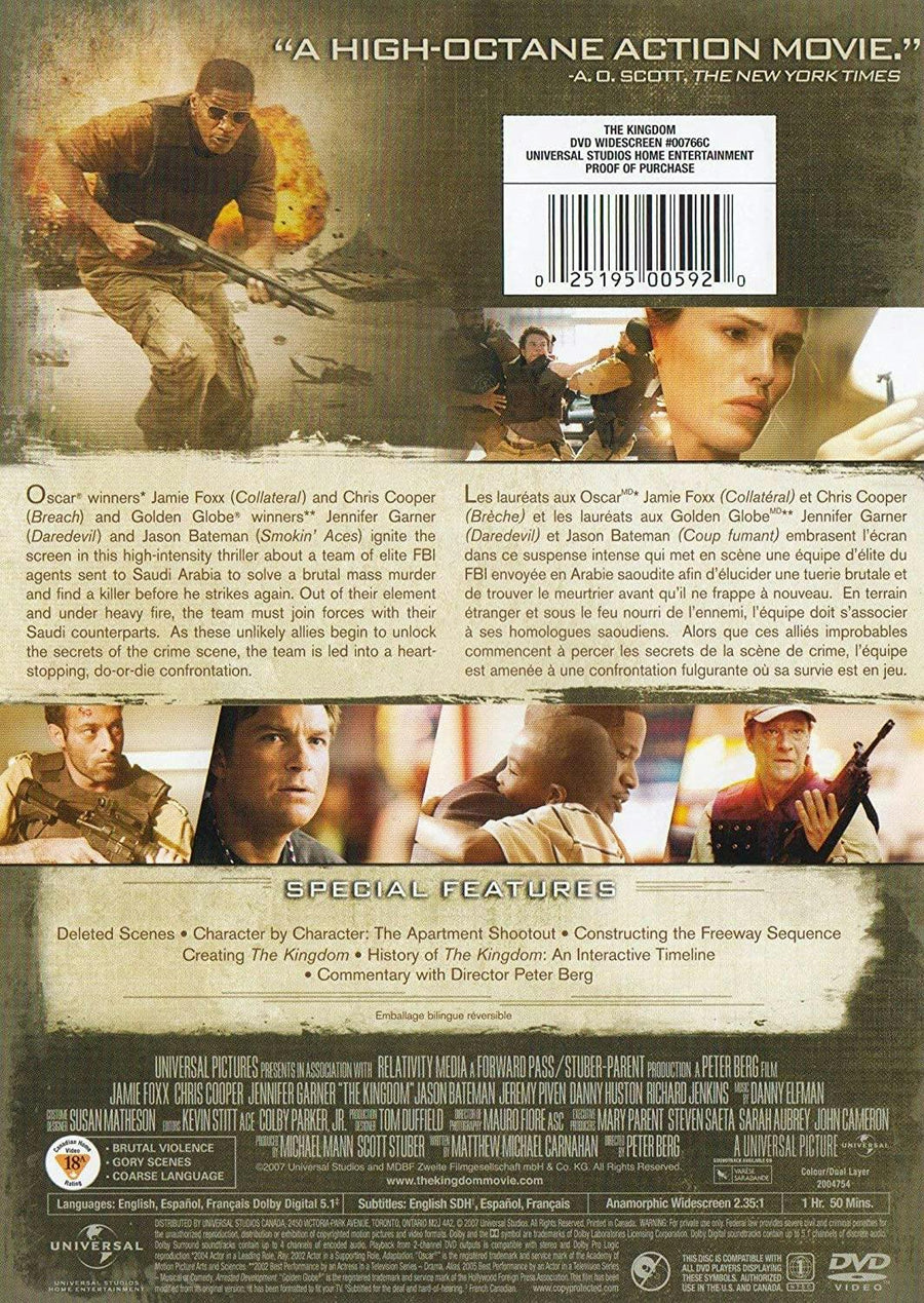 The Kingdom (DVD Widescreen) [DVD]